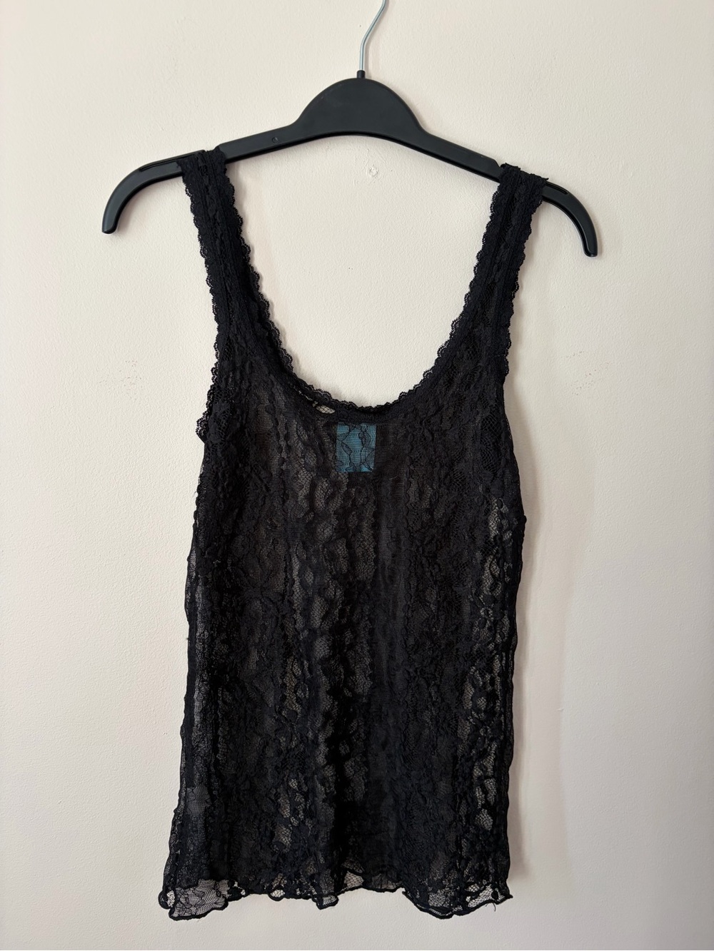 Black Lace Tank Top dentelle - Picture 8 of 9